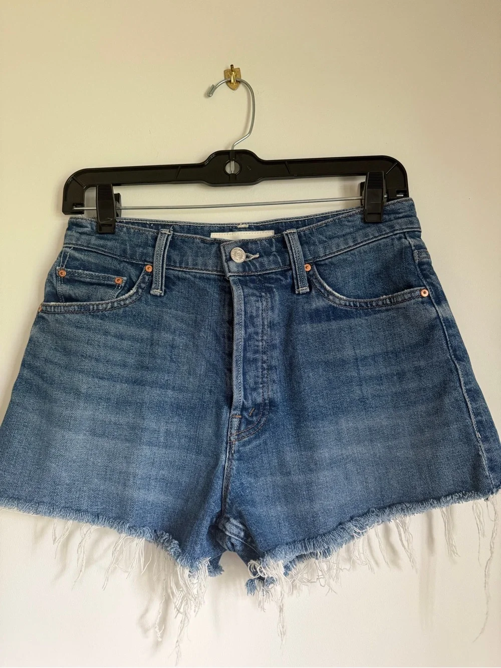 MOTHER Superior the Tomcat Kick Fray Short Playing with Scissors size 27 - Picture 2 of 6